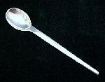 Antique European PLATED SILVER Spoon Hallmark D over G 90