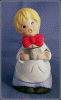 Hummel - like JASCO Hand Painted Porcelain Vienna Choir Boy Figurine Bell - 1978