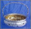 Antique Quadruple Silver Plate Bon Bon Dish Candy Basket Derby Silver