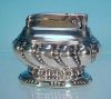 Vintage RONSON Silver Plate Table Lighter CROWN