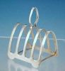 Victorian Silverplate Toast Rack ARTHUR PRICE & CO. England