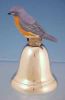 REED & BARTON Collectible Silverplate Figural Bluebird Bell SONGBIRDS OF AMERICA Series