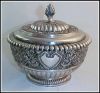 Victorian ROGERS Silver Silverplate Covered Candy Dish Bowl