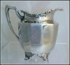 Antique VAN BERGH Quadruple Silver Plate Footed Creamer (Re-silvered)