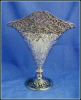Godinger Silverplate Victorian Fan Vase