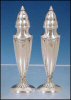 PEERLESS SILVER CO. Silverplate Salt & Pepper Shaker Set - LA FRANCE A1026