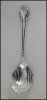 FORBES SILVER CO. Victorian Silverplate Sugar Shell Spoon Ornate Flatware A1064