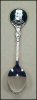 Silver Plated Souvenir Collectible Demitasse Spoon - LONDON, ENGLAND A1208