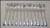 CAMELIA SILVER PLATE Set of 12 Dinner Forks International Silver (c. 1940)