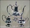 Antique Silverplate REED & BARTON Tea Serving Set #110