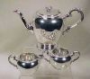 Vintage REED & BARTON Silverplate Tea Serving Set #D4090 Buckingham c. 1951