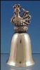 Reed & Barton Silverplate Bell Twelve Days of Christmas Bell Ornament Three French Hens 