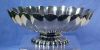 Vintage REED & BARTON Silverplate Large Oval Scallop Compote Bowl #60 
