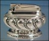 Vintage RONSON Silver Plate Silverplate Table Lighter - CROWN A1553
