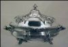 Victorian 3-Piece Footed FORBES Quadruple Silver Plate Casserole Baking Serving Dish A1558