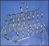 EJL England Electroplate Silver Plate Toast Rack / Toastrack Vintage A1582