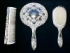 Vintage Silver Plate TOWLE Silversmiths Vanity Dresser Set A1627