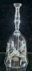 talian 24% Lead Crystal 7" Hand Cut & Etched DINNER BELL Italy