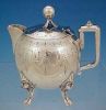 Antique MIDDLETOWN PLATE Quadruple Silverplate Footed & Lidded Creamer Syrup Pitcher #2203
