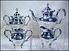 Antique Quadruple Silverplate TEA SET #2658 DERBY SILVER PLATE CO.