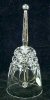 Large Vintage PRINCESS HOUSE Crystal Dinner Bell Silverplate Handle MADE IN FRANCE Collectible A1732