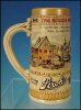 Vintage Stoneware THE STROH BREWERY COMPANY German-Style Beer Stein Tankard Mug Heritage Series II Numbered (c. 1985 Retired) A1753