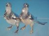 Silverplate FIGURAL PHEASANT Salt & Pepper Shakers W. B. MFG. CO. (Weidlich Brothers Manufacturing) A1783