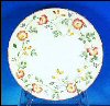 PAIR CHURCHILL BRIAR ROSE 10" Dinner Plates ENGLAND - Discontinued A1829