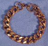 Vintage Genuine COPPER BRACELET Bracelet Chunky Link 7.75" Length 46 grams (c. 1960's)