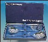 Vintage 3-Piece Silver Plate English Serving Boxed Set #114 Sheffield, England A1962