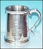 WENTWORTH PEWTER 1 Pint English Tankard Beer Mug SHEFFIELD, ENGLAND