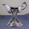 Vintage Silverplate GRAVY BOAT SAUCE BOAT on Stand F. B. ROGERS SILVER CO. A2043