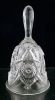 Vintage Crystal Dinner Bell Deep Cut SNOWFLAKES A2140