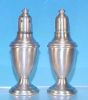 Vintage INTERNATIONAL PEWTER Salt & Pepper Shakers A2205