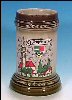 Vintage KING German Beer Stein Mug LAUPHEIM #407 A2223