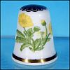 Vintage SPODE Bone China BUTTERCUP Collectible Thimble