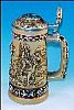 Vintage 1988 AVON Collectible Stoneware Beer Stein INDIANS OF THE AMERICAN FRONTIER
