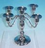 Vintage Silverplate Candelabra 4-Arm 5 Light Godinger Silver Art Co. Ltd. A2459