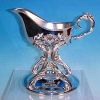 Vintage Silverplate GRAVY BOAT SAUCE BOAT on Stand F. B. ROGERS SILVER CO.