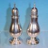 Vintage Silverplate Salt & Pepper Shaker Set 1847 Rogers Bros. "Remembrance" #9864 A2498