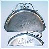 Antique QUADRUPLE SILVERPLATE Dust Pan Crumber Silent Butler Set Revere Silver Co.