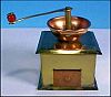 Vintage COPPER & BRASS Coffee Grinder Doll House Miniature