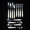 Vintage Hampton Silversmiths RENAISSANCE 18/10 Stainless Flatware Set for Four (4) A2675