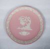 1983 WEDGWOOD JASPERWARE Pink Valentine Plate Limited Edition (Boxed/Paperwork)