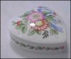 Wedgwood RIBBON CASCADE Bone China Heart Box A516