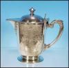 Antique Ornate Victorian MERIDEN Silverplate Syrup Ewer Creamer Milk Pitcher