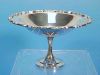 Vintage ONEIDA Silverplate Compote Footed Pedestal Centerpiece Candy Dish Bowl