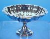 Vintage ONEIDA Silverplate "Chippendale" Silver Plate Nut Candy Dish Pedestal Bowl Compote