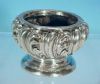 Vintage Victorian ROGERS Silverplate Footed Salt Cellar Bowl Dish