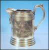 Victorian SOUTHINGTON Quadruple Silver Plate Creamer Pitcher A818